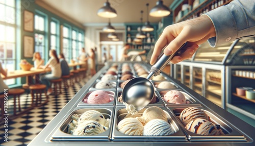 Scooping Delight: Ice Cream Parlor Selection