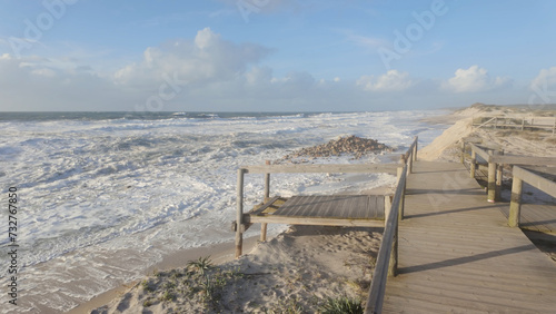 Storm Irene worsens the fragile dune protection © homydesign