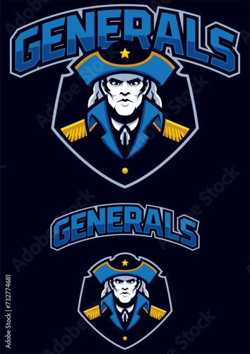 Generals Team Mascot