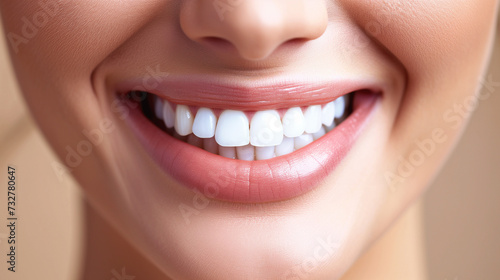 Happy healthy teeth. Beautiful confident smile. Dentist , whitening teeth concept.