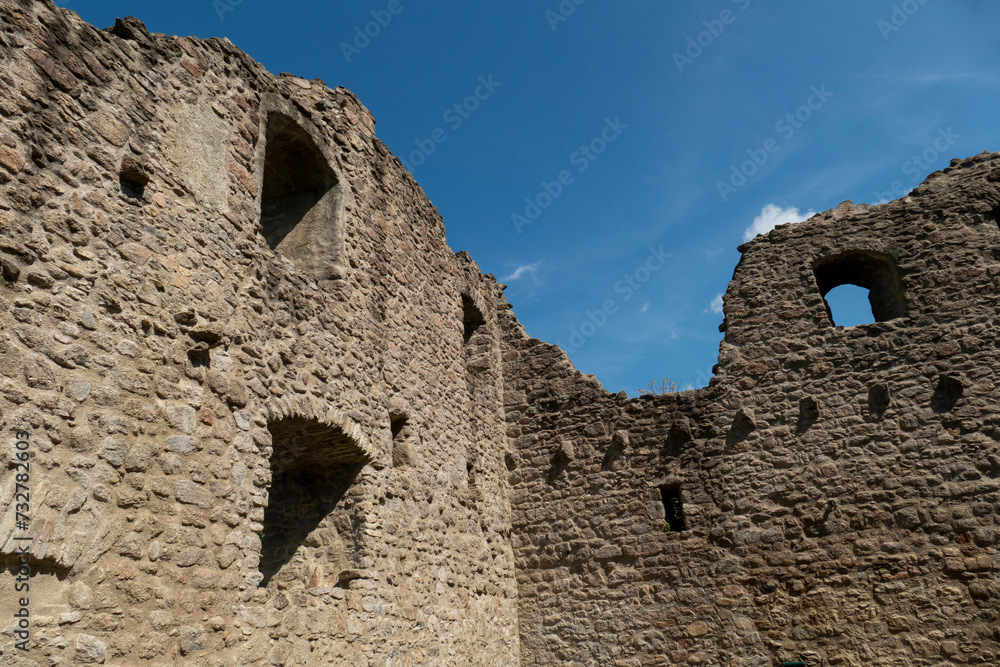 Ruine, Burg Neu Windeck bei Lauf in der Ortenau, Deutschland