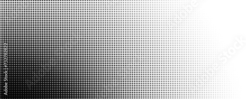 halftone monochrome pattern. Dotted pattern illustration, seamless background