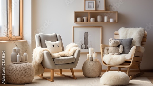 Neutral Minimalist Nursery