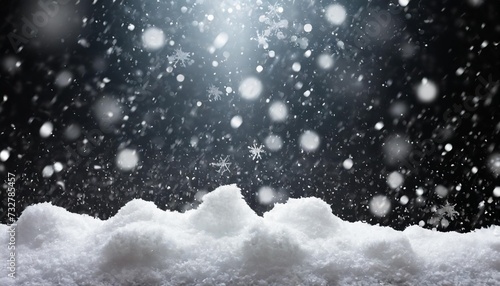 falling snow isolated on transparent background heavy light snowfall snowflakes snow flakes snow background bokeh lights png