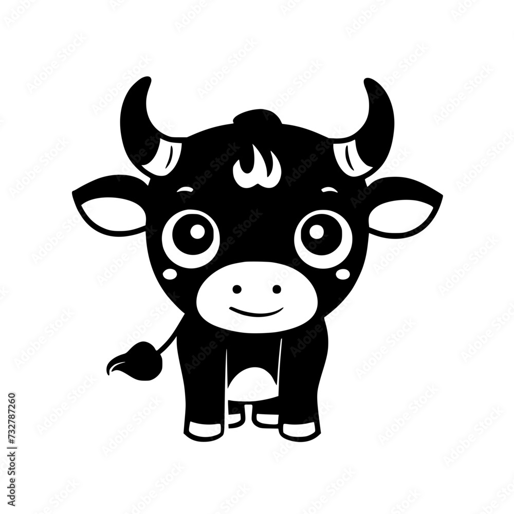 Cute icon of Ox Generative AI Cute icon of Ox Generative AI