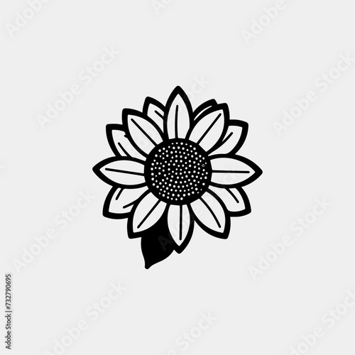 sunflower icon vector illustration design.