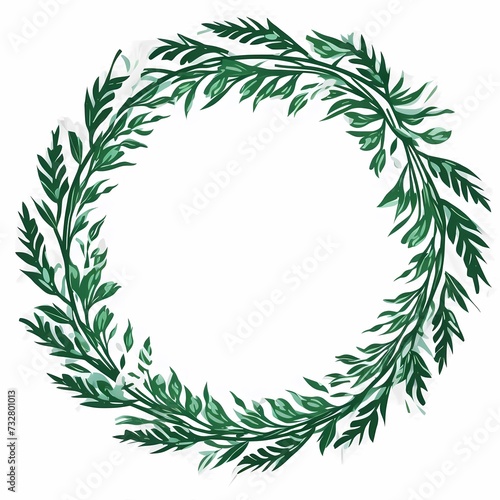 seamless background with coniferous branches pattern, coniferous, fir, 