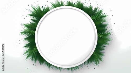 seamless background with coniferous branches pattern, coniferous, fir, 
