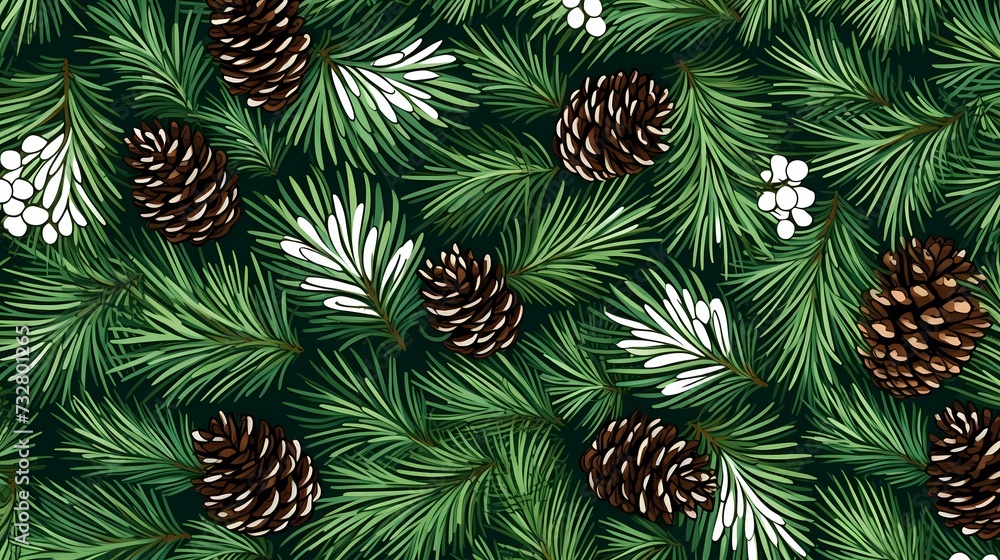 seamless background with coniferous branches pattern, coniferous, fir, seamless background with coniferous branches pattern, coniferous, fir,