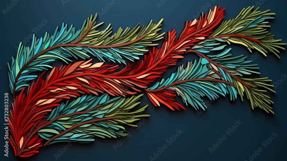 seamless background with coniferous branches pattern, coniferous, fir, seamless background with coniferous branches pattern, coniferous, fir,