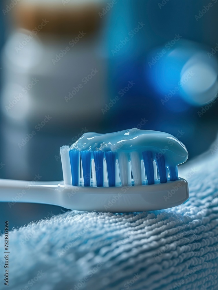 Photo of a toothbrush Photo of a toothbrush