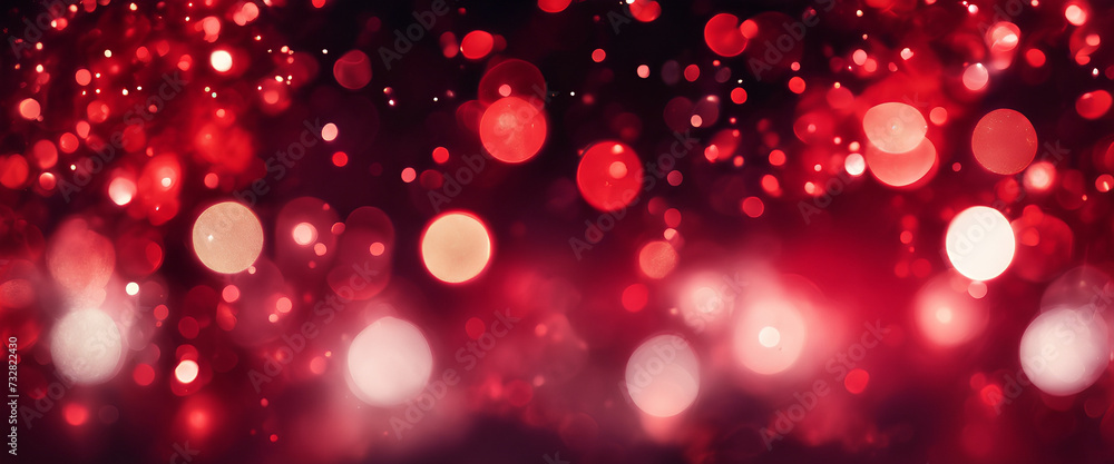 Starry Night Sparkle: Red and Black Bokeh Radiating Elegance and Romance, Perfect for Festive Celebrations and Colorful Backdrops Illuminated with Sparkling Lights - Abstract Red & Black Background Starry Night Sparkle: Red and Black Bokeh Radiating Elegance and Romance, Perfect for Festive Celebrations and Colorful Backdrops Illuminated with Sparkling Lights - Abstract Red & Black Background