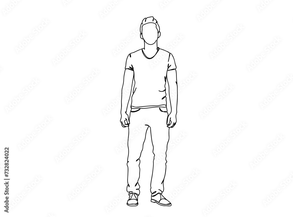 Person, Man, Boy, Fashion Dress, Clothings Single Line Drawing Ai, EPS, SVG, PNG, JPG zip file Person, Man, Boy, Fashion Dress, Clothings Single Line Drawing Ai, EPS, SVG, PNG, JPG zip file
