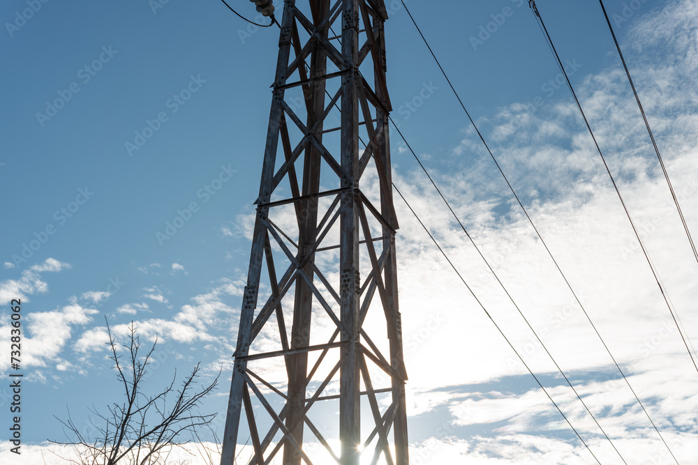 power line tower