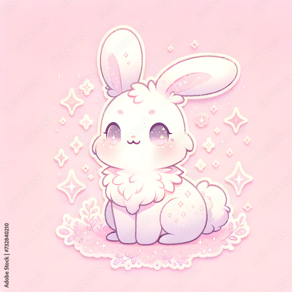 Chibi easter bunny 