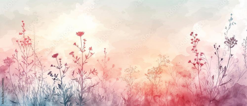 Soft Watercolor Botanical Background
Soft Watercolor Botanical Background