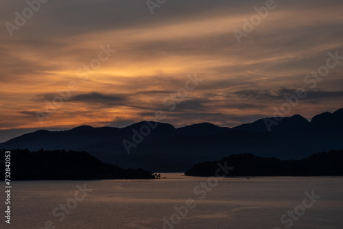 Sonnenuntergang in Thailand