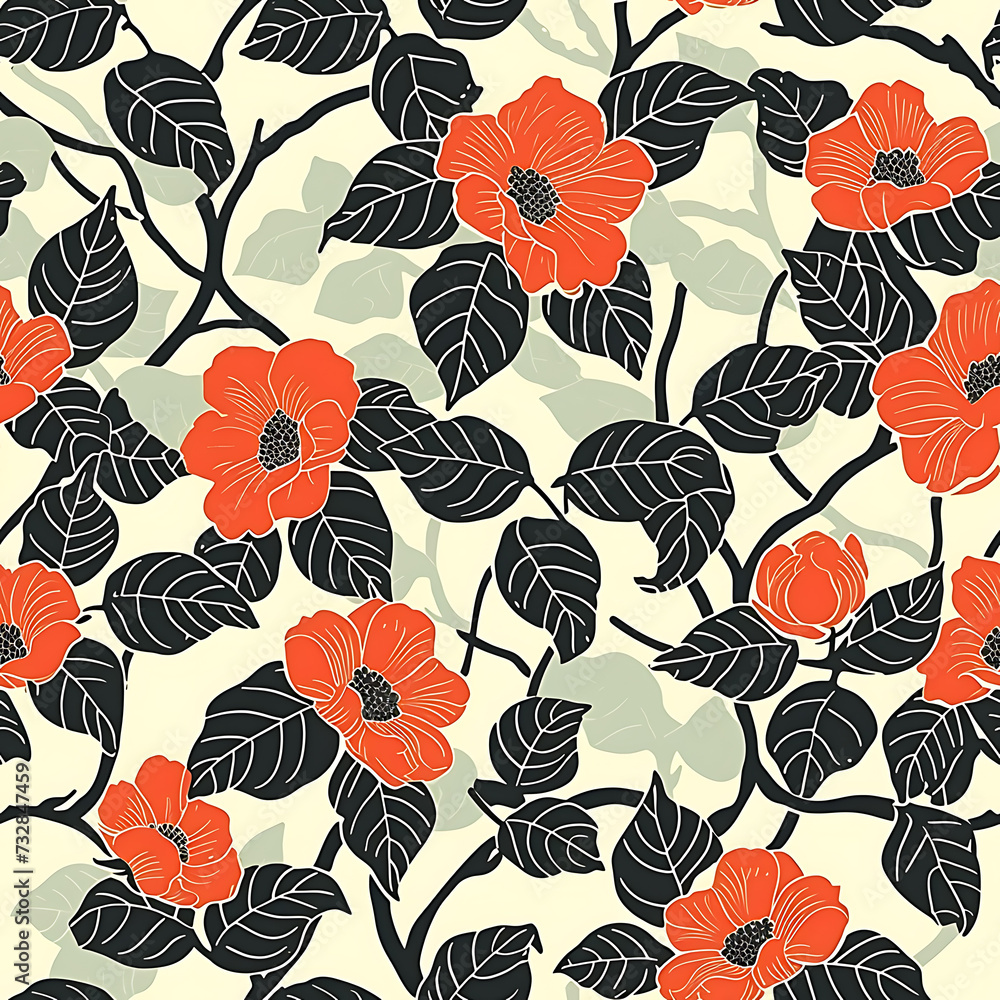 seamless floral pattern seamless floral pattern