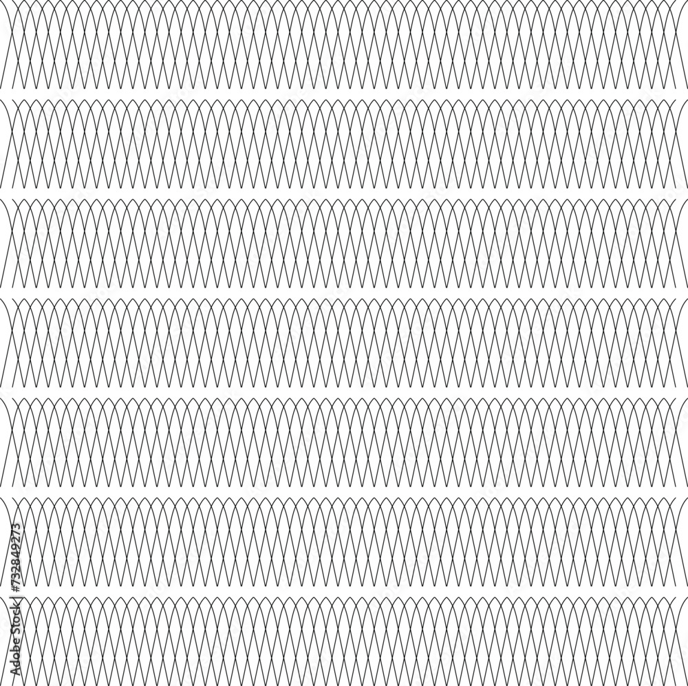 Thin lines form a symmetrical texture or fence Thin lines form a symmetrical texture or fence