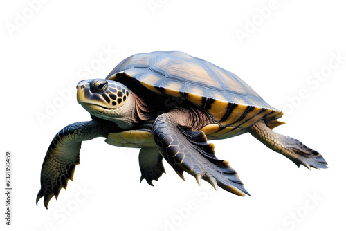 turtle isolated on transparent background