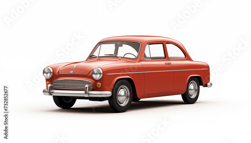 A car on a white background  isolated