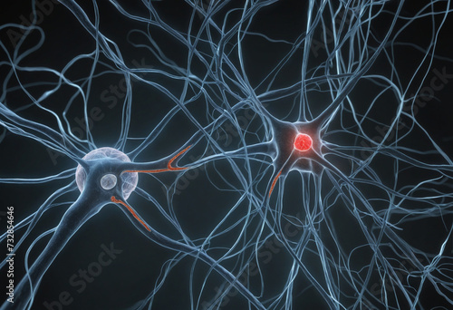 Neuronal network neurons brain Neurofeedback, synapses, neurosciences © SR07XC3
