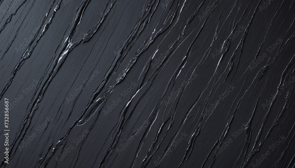 Fototapeta premium Charcoal Black Slate Backdrop