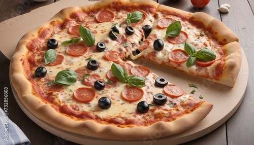 Scrumptious slice of pizza on clear background PNG