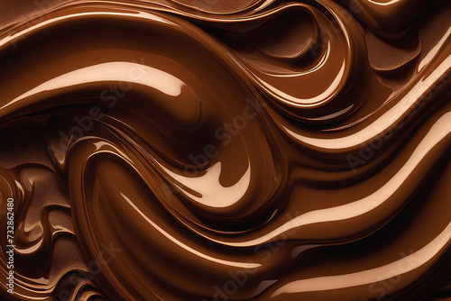  Caramel Undertones Golden Chocolate on Luxurious Mahogany