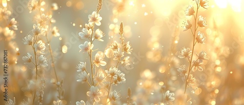 Dreamy Meadow: Soft Focus Floral Bliss