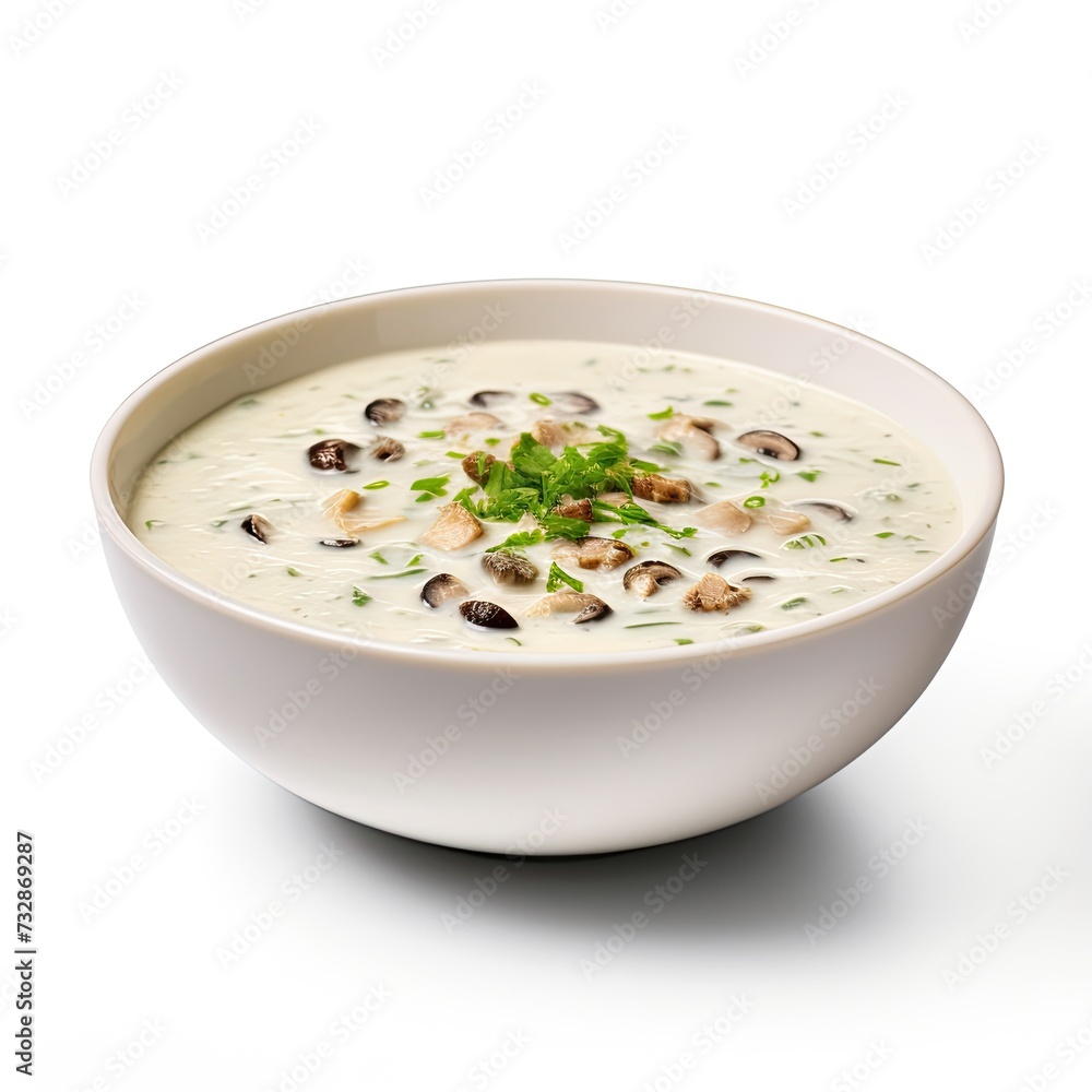 Vegetables cream soup