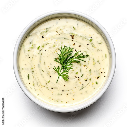 Vegetables cream soup