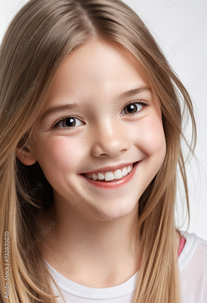 Joyful young child isolated on clear white background Joyful young child isolated on clear white background