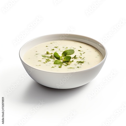 Vegetables cream soup