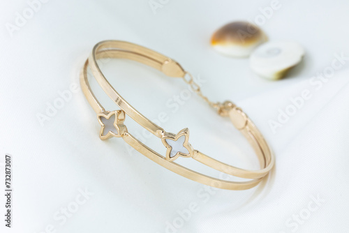 Rosegold Bracelet with white MOP