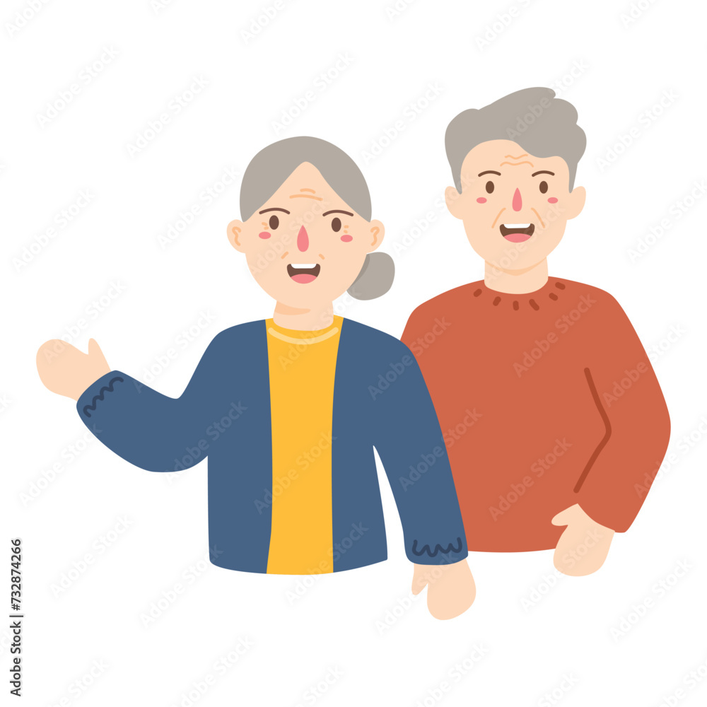 happy international grandparents day illustration happy international grandparents day illustration