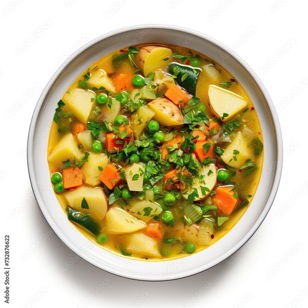 vegetables soup closeup vegetables soup closeup