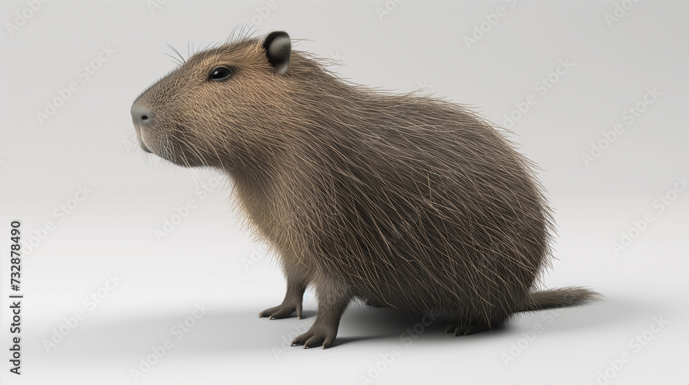 Capybara Portrait Capybara Portrait