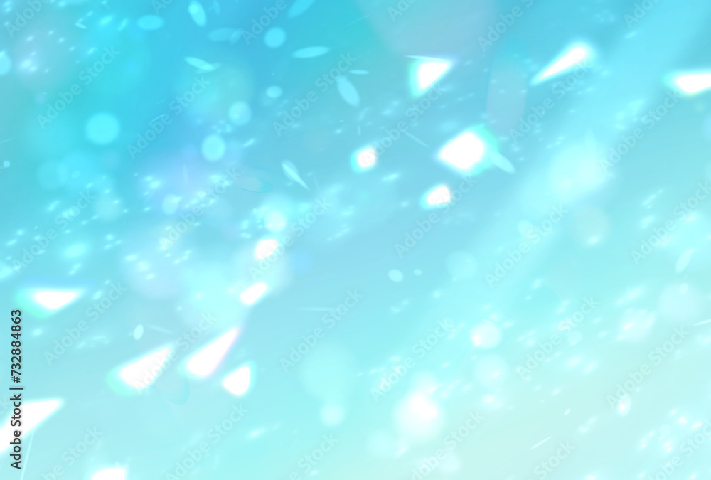 背景素材_光_水色 背景素材_光_水色
