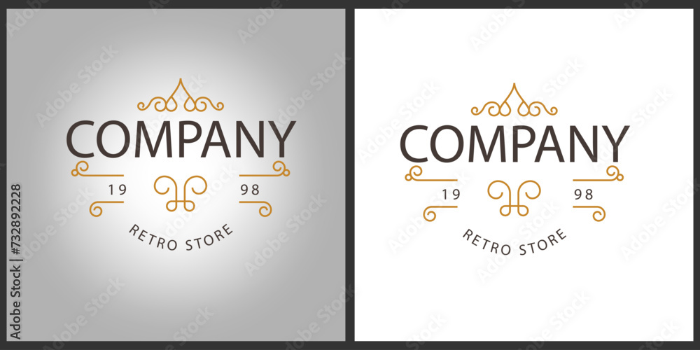 Classic Elegance: Building Your Brand's Legacy with a RETRO SHOP Logo. Classic Elegance: Building Your Brand's Legacy with a RETRO SHOP Logo.
