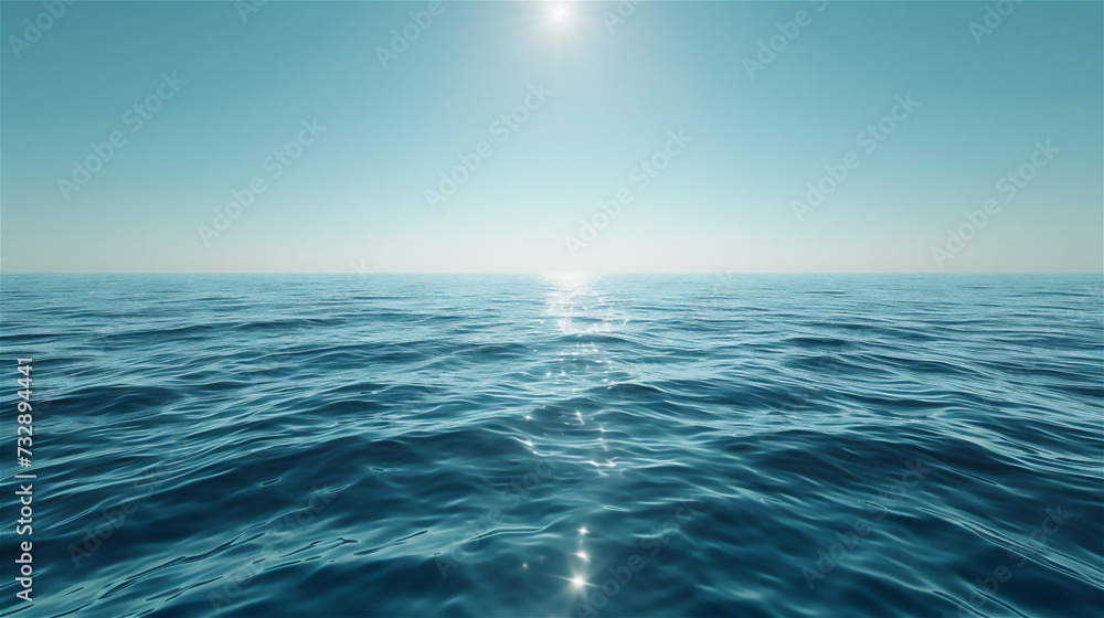 Obraz premium 青空と海