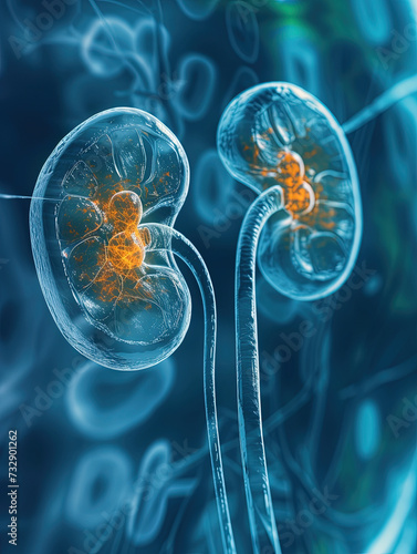 illustration of kidney