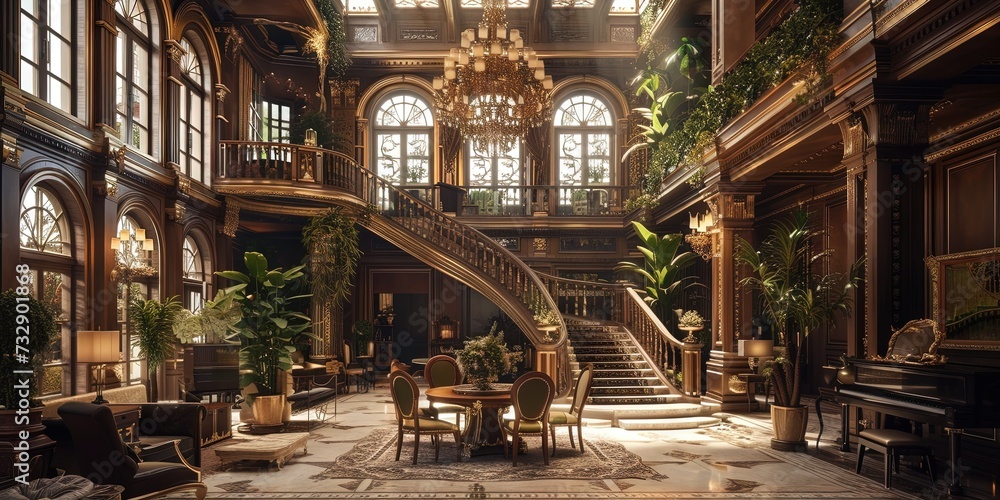 Interior of a luxury mansion - real estate for the ultra wealthy one ... - Luxury Property Interior Design Ideas For Wealthy