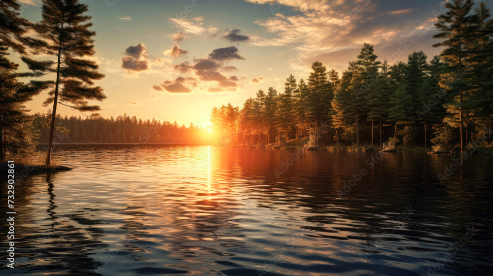The Magic of the Golden Hour: How to Capture the Perfectuet over a Lake
