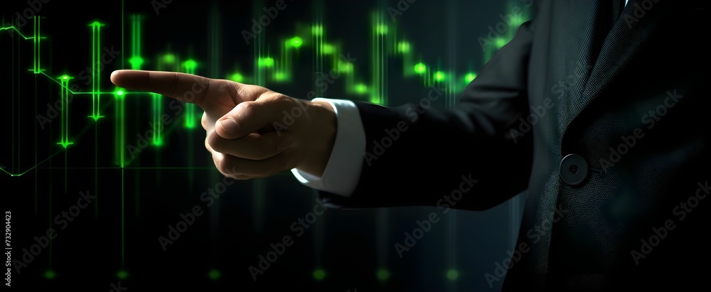 A businessman Analyzing Financial Data or charts for Business Growth: Investor's Guide to Profitable Market Analysis and Economy Growth Strategies A businessman Analyzing Financial Data or charts for Business Growth: Investor's Guide to Profitable Market Analysis and Economy Growth Strategies