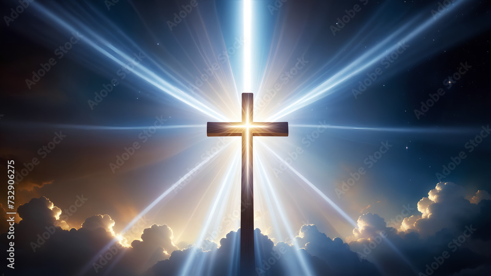 Cross shaped light beams Cross shaped light beams