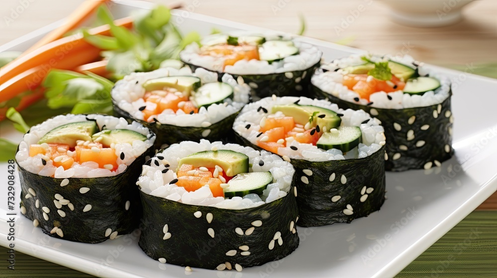 Blue Moon Energy Sushi Rolls: Ingredients: Sushi rice, nori seaweed, cucumber, avocado, and sashimi-grade tuna or salmon. Blue Moon Energy Sushi Rolls: Ingredients: Sushi rice, nori seaweed, cucumber, avocado, and sashimi-grade tuna or salmon.