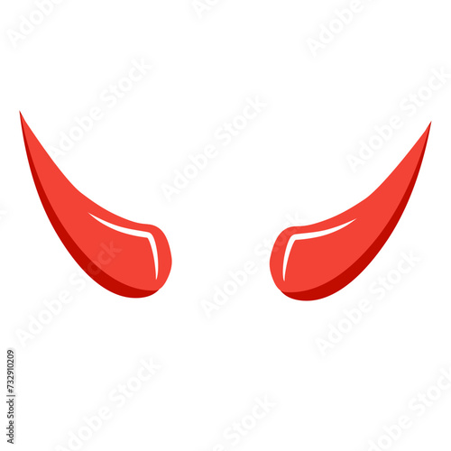 devil horn vector icon