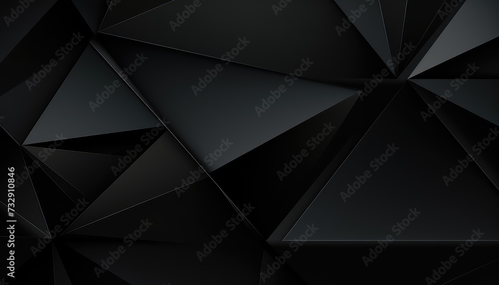 Black abstract geometric background Black abstract geometric background