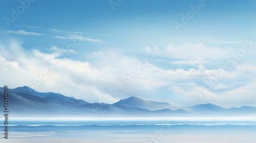 An atmospheric, undefined seascape with a tranquil vibe